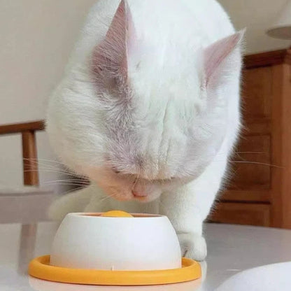 Cat Food Bowl Hidden Food Drinking Water Cute Eating Bowl Self-entertainment Slow Food Dog Bowl Pet Accessories