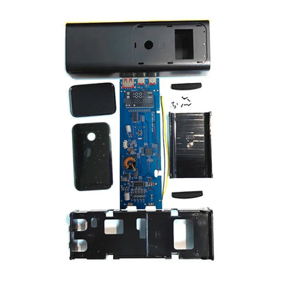 PD100W DIY Battery Charger Case Fast Charging for 4PCS 21700 Polymer 20000mA Battery Power Bank Box for Macbook Need Welding