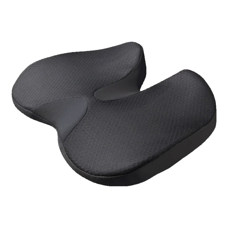 Coussin en mousse à mémoire de forme pour soulager la douleur coccygienne, idéal pour le bureau et la voiture