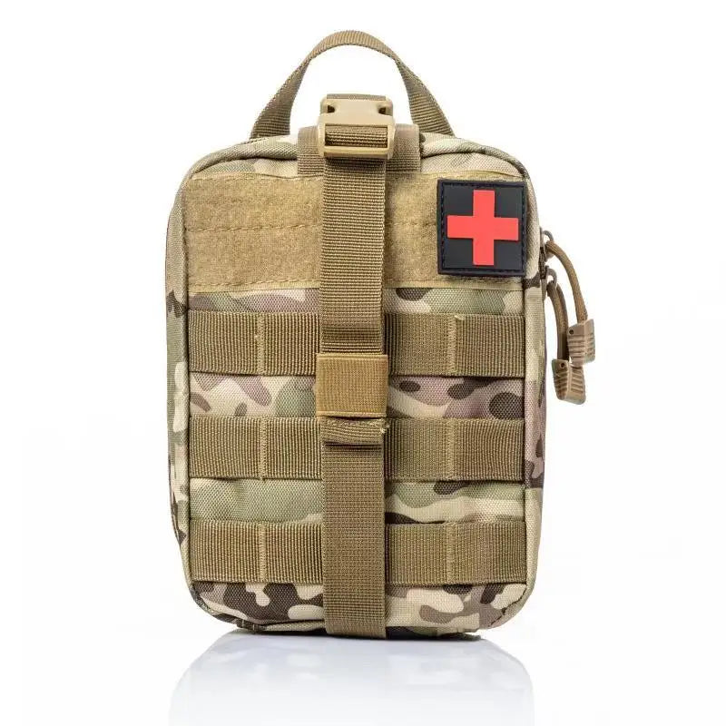 Portable Tactical First Aid Kit Medical Bag For Hiking Travel Home Emergency Treatment Case Survival Tools EDC Pouch