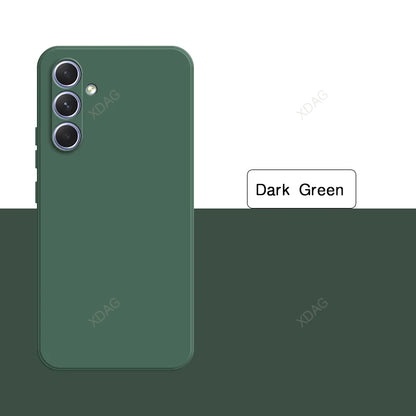 Original Solid Color Back Cover for Samsung Galaxy A54 A34 A24 A14 A04 A04S A73 A53 A33 A23 A13 4G 5G Liquid Silicone Phone Case