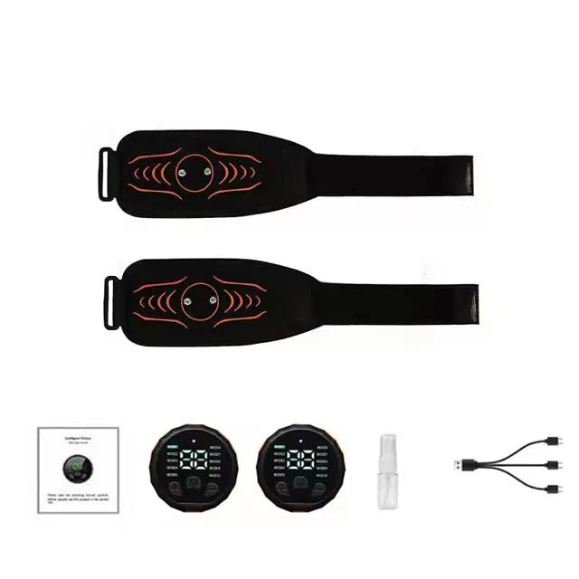 Smart Abdominal Toning Belt Muscle Toner Abs Trainer For Arm Leg Training Home Gym Fitness Massager