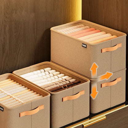 Non-Woven Clothes Storage Organizer – Foldable Wardrobe Drawer Bag
