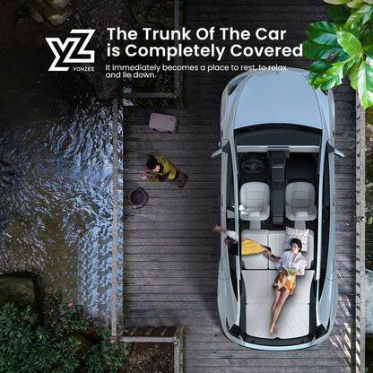 YZ For Tesla Model Y Juniper 2021-2026 Leather Trunk Mats Fully Surrounded Waterproof Non-Slip Liner Custom Floor Mat Accessorie