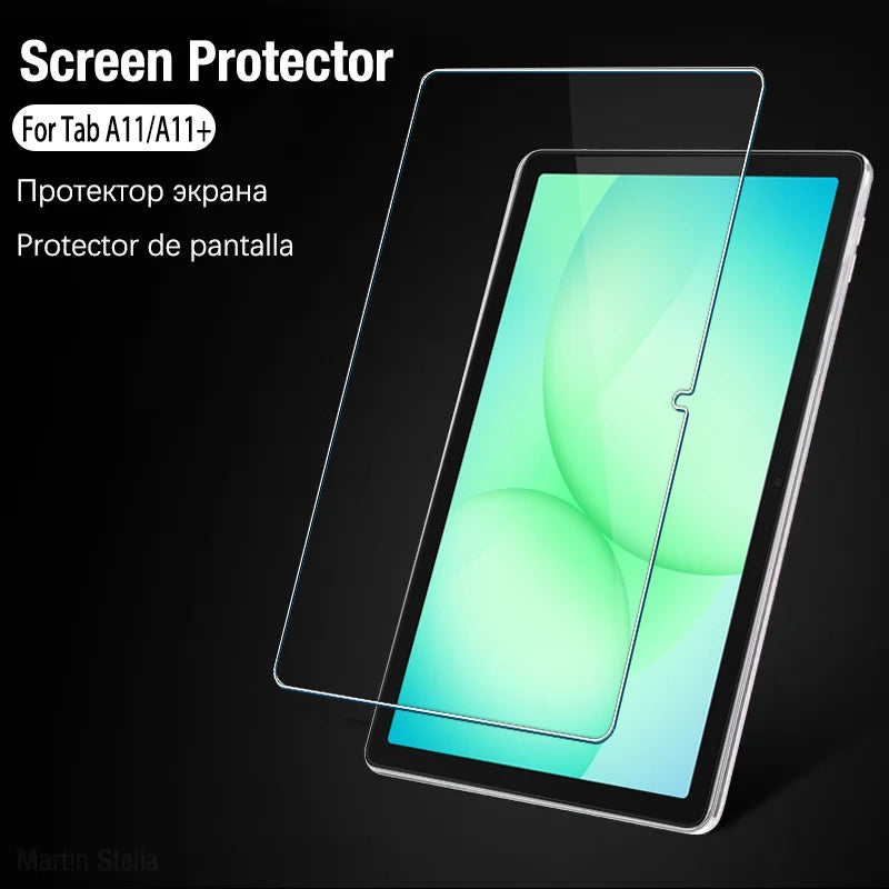 For Samsung Galaxy Tab A11 Plus A11+ Tempered Glass Screen Protector On Galaxy Tab A11 8.7 inch 2025 9H Film Accessories
