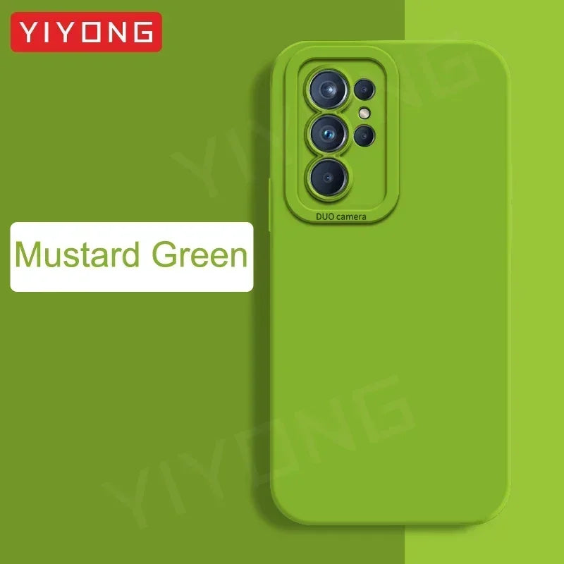 S25 Ultra Case YIYONG Silky Liquid Silicone Soft Cover For Samsung Galaxy S25 S24 S23 S22 Plus S22+ S23+ S24+ S25+ Phone Cases