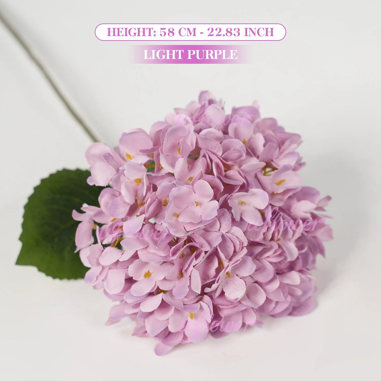 1/5/10pcs 58cm Beautiful Silk Artificial Flowers Hydrangea Bouquet for Home Party Wedding Living Room Decoration Accessories