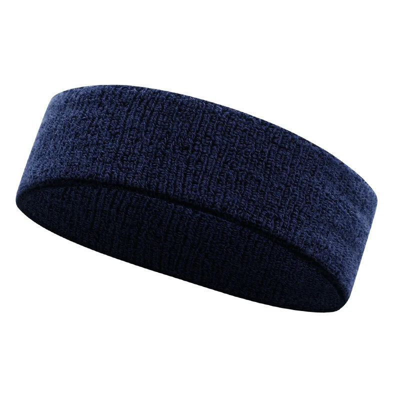 AOLIKES 1PCS Sweatbands Sports Headband - Terry Cloth Moisture-Wicking Sports Towel Headband for Tennis,Basketball,Running,Gym