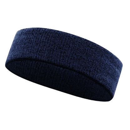 AOLIKES 1PCS Sweatbands Sports Headband - Terry Cloth Moisture-Wicking Sports Towel Headband for Tennis,Basketball,Running,Gym
