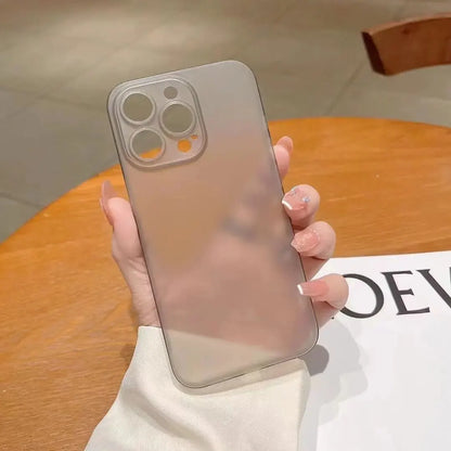 0.2MM Thickness Slim Cover Cases Ultra Thin Matte Phone PP Case For Iphone 11 12 13 14 15 16 17 Air plus Pro Max Mini X Xr XsMax