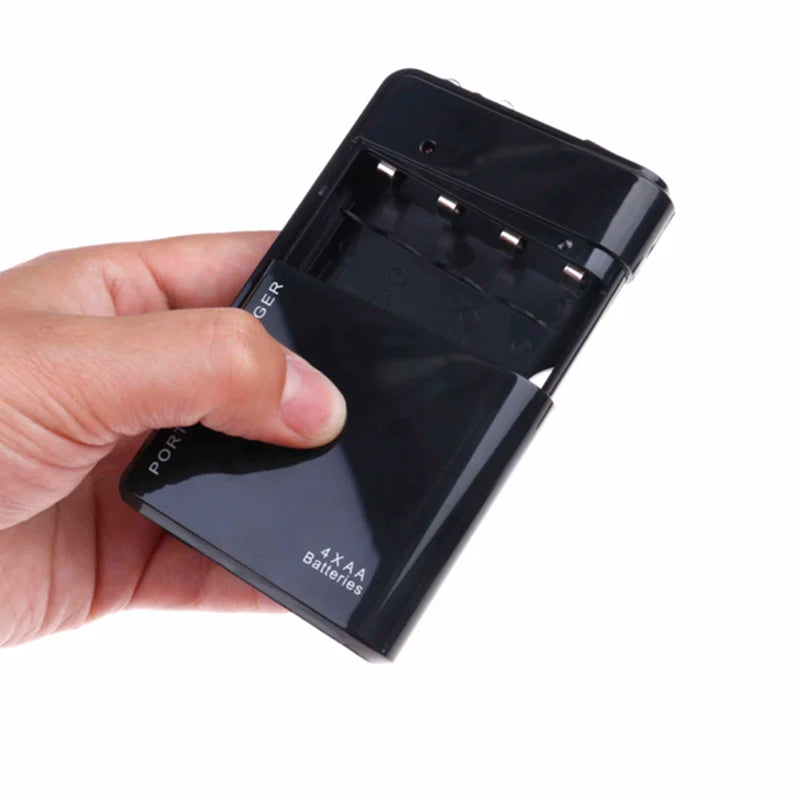 1PC AA Battery Power Bank USB Emergency Charging Treasure USB Outdoor Charger Dedicated To The Wilderness In The Disaster Area