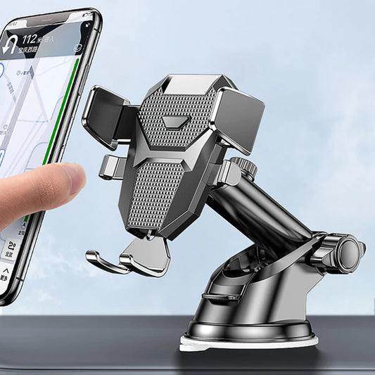 2026 NEW Universal Sucker Car Phone Holder 360° Windshield Car Dashboard Mobile Cell Support Bracket for 4.0-7 Inch Smartphones