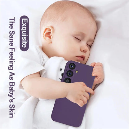 Phone Case Galaxy S25 S24 S23 Ultra Case Soft Liquid Silicone Samsung Galaxy S25 S24 S23 S22 Ultra Plus S23Ultra S24Ultra Cases