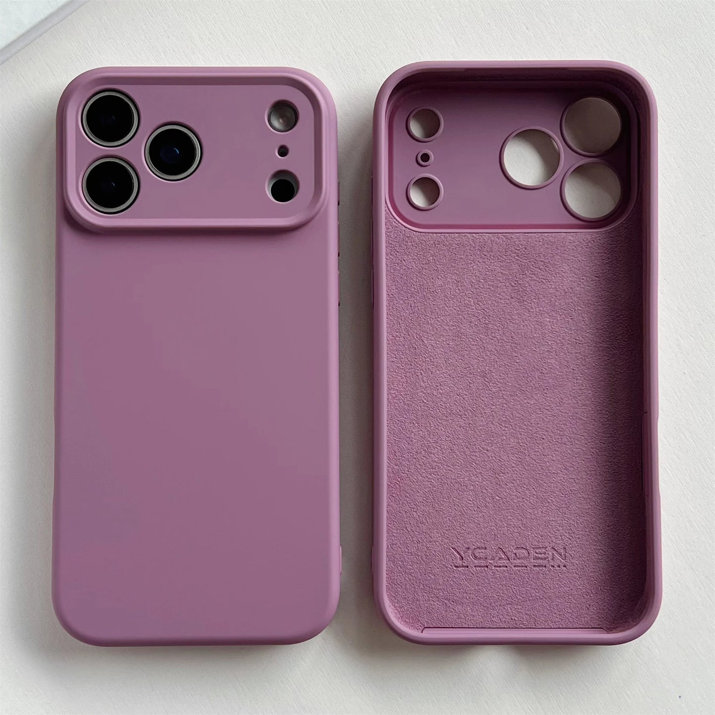 Shockproof Bumper For iPhone 17 Air New For iPhone 17 Pro Max Case For Apple iPhone 17 Pro Cover Yellow Liquid Silicone Rubber