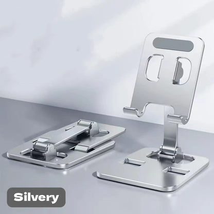 Portable Aluminum Alloy Phone Tablet Holder For iPad MiPad Samsung Tab MatePad Stand Mount Adjustable Flexible Mobile Stand