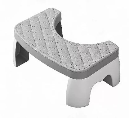 Ergonomic Squat Aid Potty Step Stool Single Waterproof Foot Rest for Toilet Suitable for Pregnant Ladies Children Adults Seniors