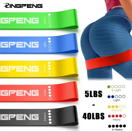 Latex Resistance Bands Set for Fitness and Yoga