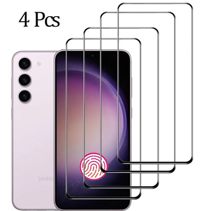 For Samsung S24 Glass, S26 S25 S24 Ultra Screen Protector For Samsung Galaxy S23 Glass Samsung S24 Ultra Tempered Glass Samsung S23 FE S20 S21 S22 Plus Protective Film Galaxy S24 Screen Protector Samsung S22