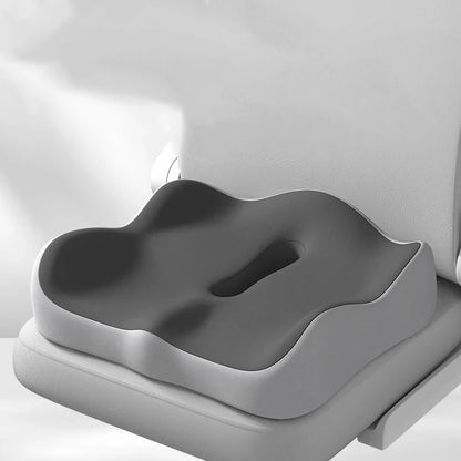 Car Seat Memory Foam Cushion Lumbar Support Soft Elastic Office Chair Pad Seat Cushion Suit for Desk Office Use Pain Relief