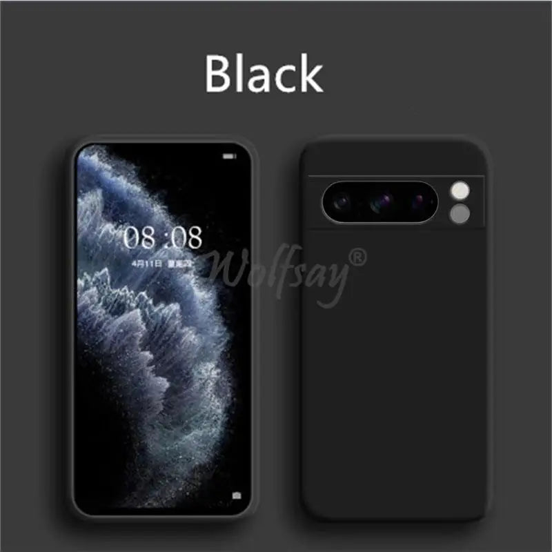 For Google Pixel 8 Pro Case Pixel 10 Pro Cover Liquid Silicone Rubber Protector TPU Case Pixel 9 Pro XL 8 Pro 8A 7A 7 6A 6 Pro