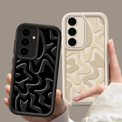 Striped Pattern Phone Case For Samsung Galaxy A57 A27 A37 A56 A16 A17 A36 A26 A55 A54 A15 S26 S25 S24 S23 S22 Ultra S25 FE Cover