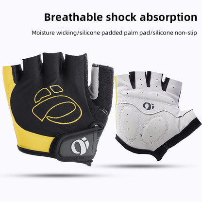 Half Finger Cycling Gloves — Anti-Slip, Breathable, Shock Absorbing