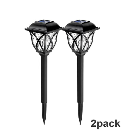 1-10Pack Solar Yard Lights Bright Lawn Lights Outdoor Waterproof Led Solar Pathway Lights Landscape Path Lights