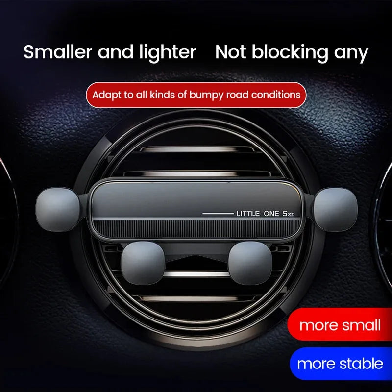 Universal Gravity Car Phone Holder Stand Air Vent Mount Mobile Support Automotive GPS