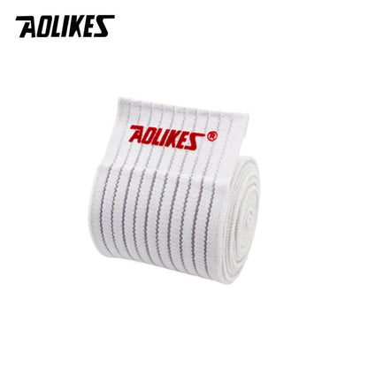 AOLIKES 1PC 40-180cm Compression Bandage Protector Knee Support Brace Sports Elastic Elbow Straps Leg Bands Bandage Workout Wrap