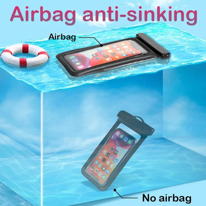 IPX8 Universal Waterproof Phone Cases For iPhone 15 14 13 12 11 Pro Max Water Proof Bag Swim Cover For Samsung S23 S22 S21 Ultra