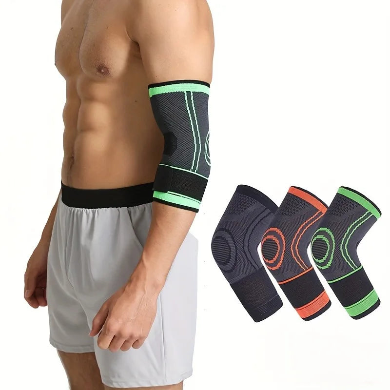 Compression Elbow Support Sleeve for Tennis & Sports — Men & Women