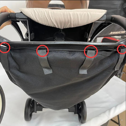 1:1 Material Stroller Accessories Shopping Basket For Yoyo+ Yoyo2 Under-seat Storage Bag Large Size Diaper Bag Basket