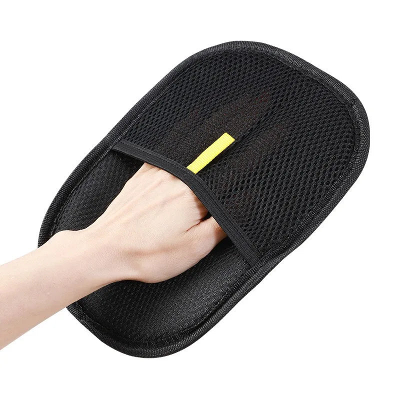 Pet Grooming Gloves Hair Remover Brush Pet Hair Remover Gloves for Dog Cat Rabbit with Long/Short/Curly Hair