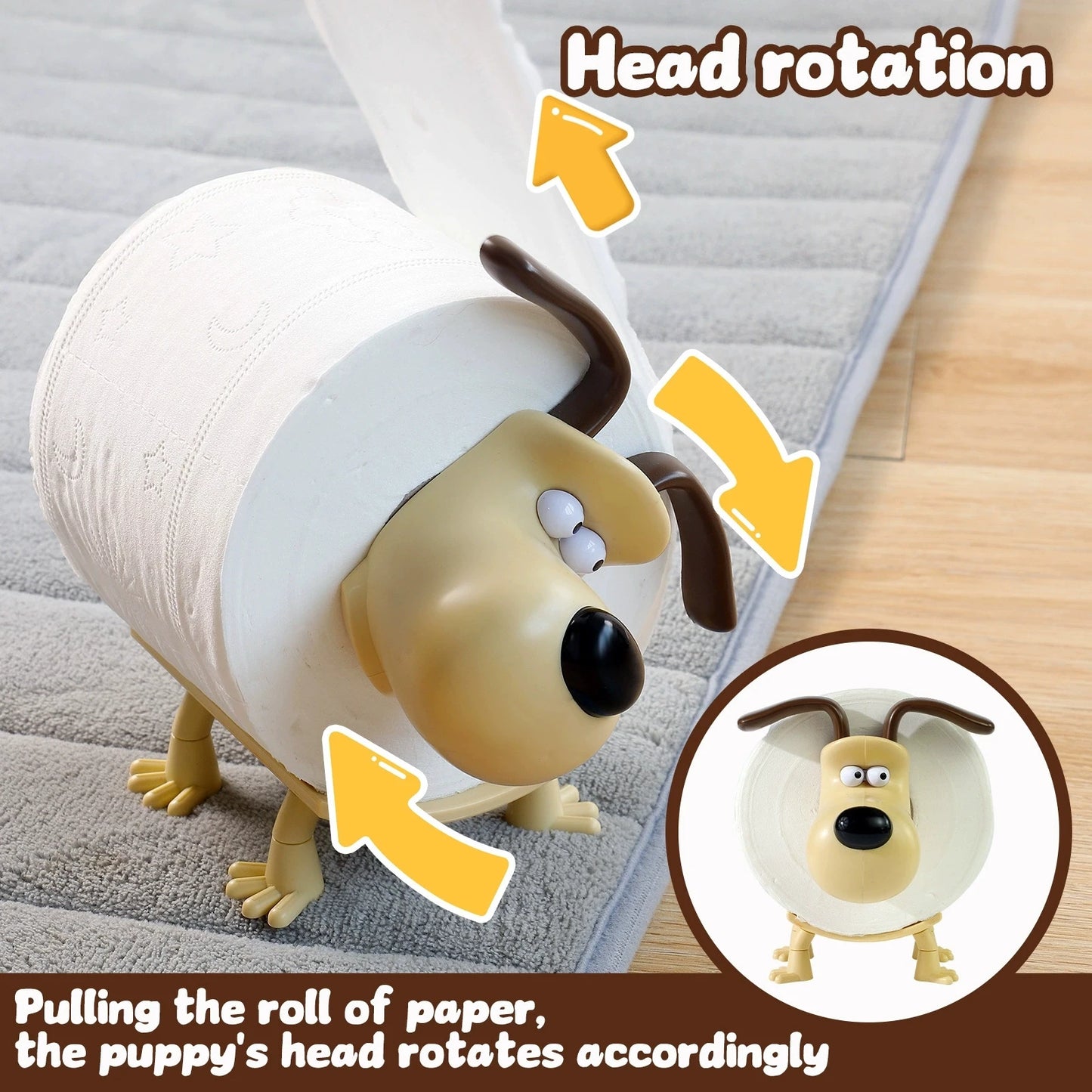 Fun Dog Raccoon Sheep Toilet Paper Holder Home Decor Bathroom Accessory Storage For Toilets Bathrooms Kitchens Living Rooms