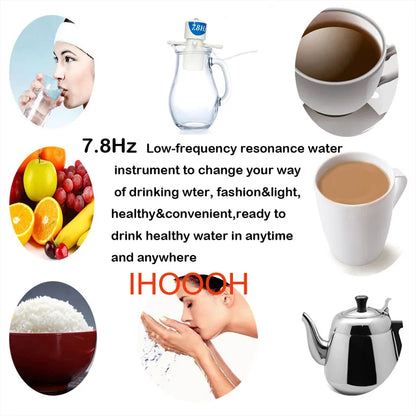 IHOOOH Small Molecule Water Generator Low Frequency Resonance MRET OH 7.8 Hz Suitable For Most 1-3L Water Kettle Improve Sleep