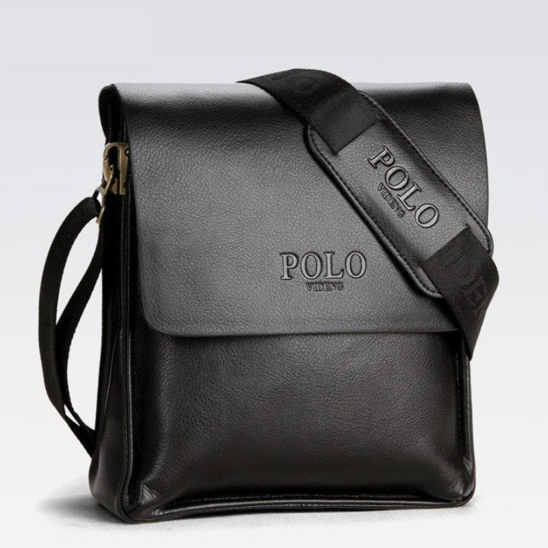 Men's Trendy Inclined Shoulder Bag Leisure Business Single Shoulder Polo Vertical Bag
