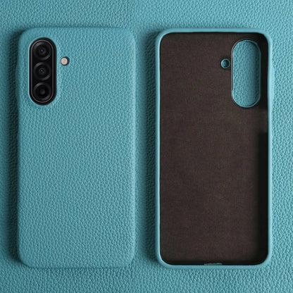 Luxury Genuine Leather Case For Samsung Galaxy A17 A07 A26 A36 A56 A15 A53 A24 Full Wrapped Shockproof Phone Cases Back Cover