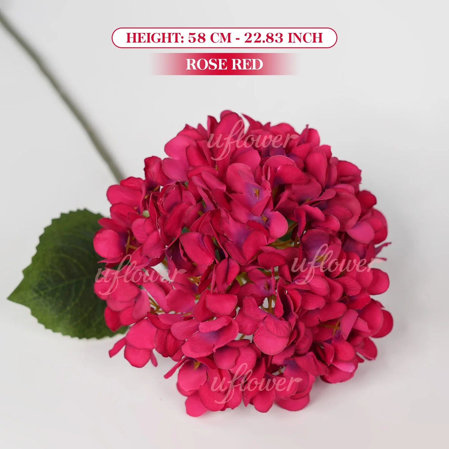 1/5/10pcs 58cm Beautiful Silk Artificial Flowers Hydrangea Bouquet for Home Party Wedding Living Room Decoration Accessories