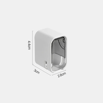 2/3/4PCS Toothbrush Holder Wall-mounted Punch-free Toothbrush Rack Dustproof Bathroom Electric Toothbrush Organizer