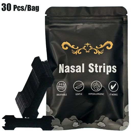 30/90/150Pcs, Anti Snoring Nose Patch, Extra Strength Nasal Strips Better Breathing Non-Invasive Easier Breath Sleep Aid Decive