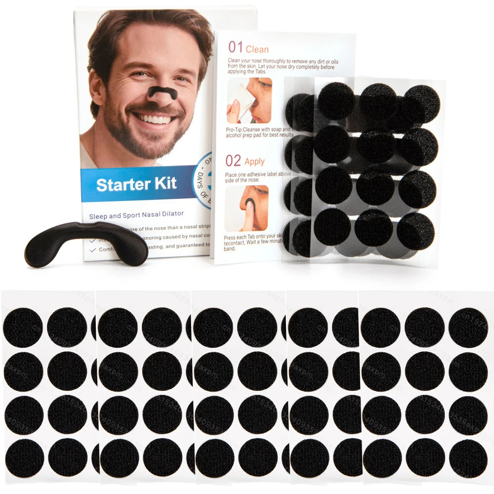 Nasal Dilator Sports Sleep Nasal Breathing Dilators Starter Kit Nose Breathe Strips Reduce Snoring Increase Air Intake Kit