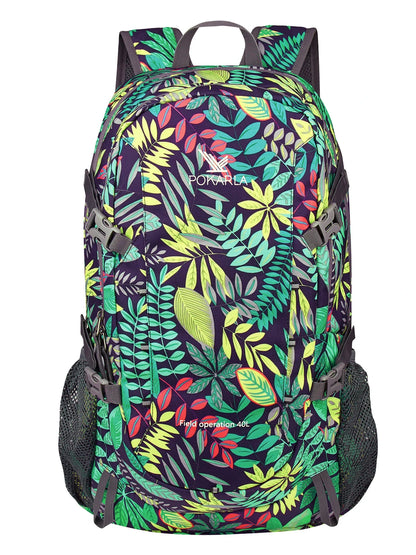 40L Travel Backpack Waterproof Lightweight Packable Outdoor Hiking Camping Daypack Men's and Women's Foldable Climbing Back Bags