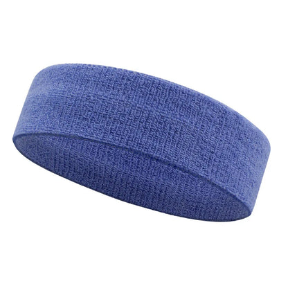AOLIKES 1PCS Sweatbands Sports Headband - Terry Cloth Moisture-Wicking Sports Towel Headband for Tennis,Basketball,Running,Gym