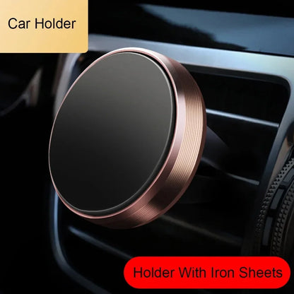 Magnetic Mobile Phone Air Vent Mount Holder in Car Universal Car Phone Holder Smartphone Stand Magnet Holder For iPhone Samsung
