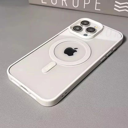 Luxury Candy Wireless Charging Phone Case For iPhone 17 16 15 14 13 12 11 Pro Max 16 Plus 16e Magnetic Bumper Cover for Magsafe