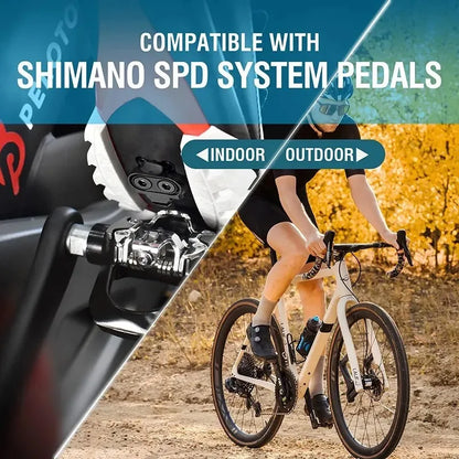 Mountain Bike Shoes Cleats for Shimano SH51 SPD MTB Cleats Multi-Release Spd Pedal Cycling Shoes Clips Set Bicycle Accessories