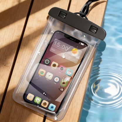 Universal Waterproof Phone Case for Swimming - Underwater Protector Pouch Cover Compatible with iPhone 11 12 13 14 15 16 pro Ser