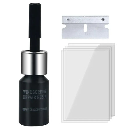 DIY Car Windshield Crack and Scratch Repair Kit with Repair Fluid