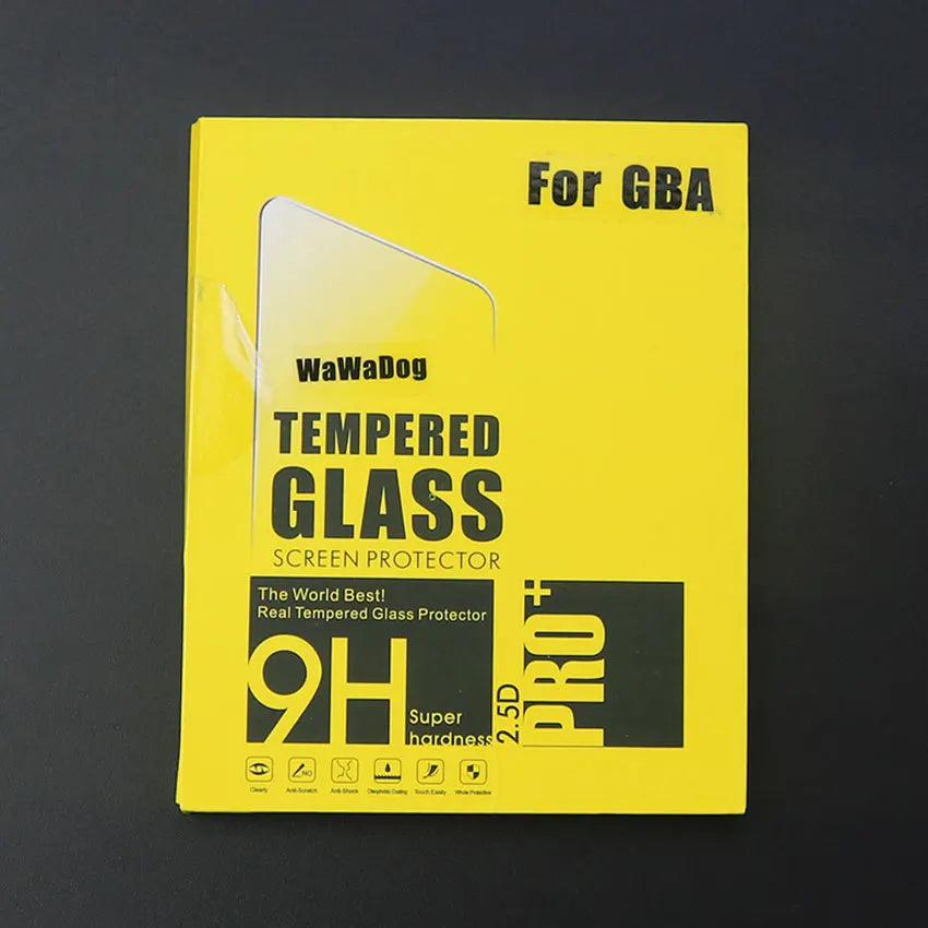 YuXi Anti Scratch Tempered Glass for Gameboy Advance Color for GB GBC GBA GBP GBA SP Console Screen Protector Film Guard