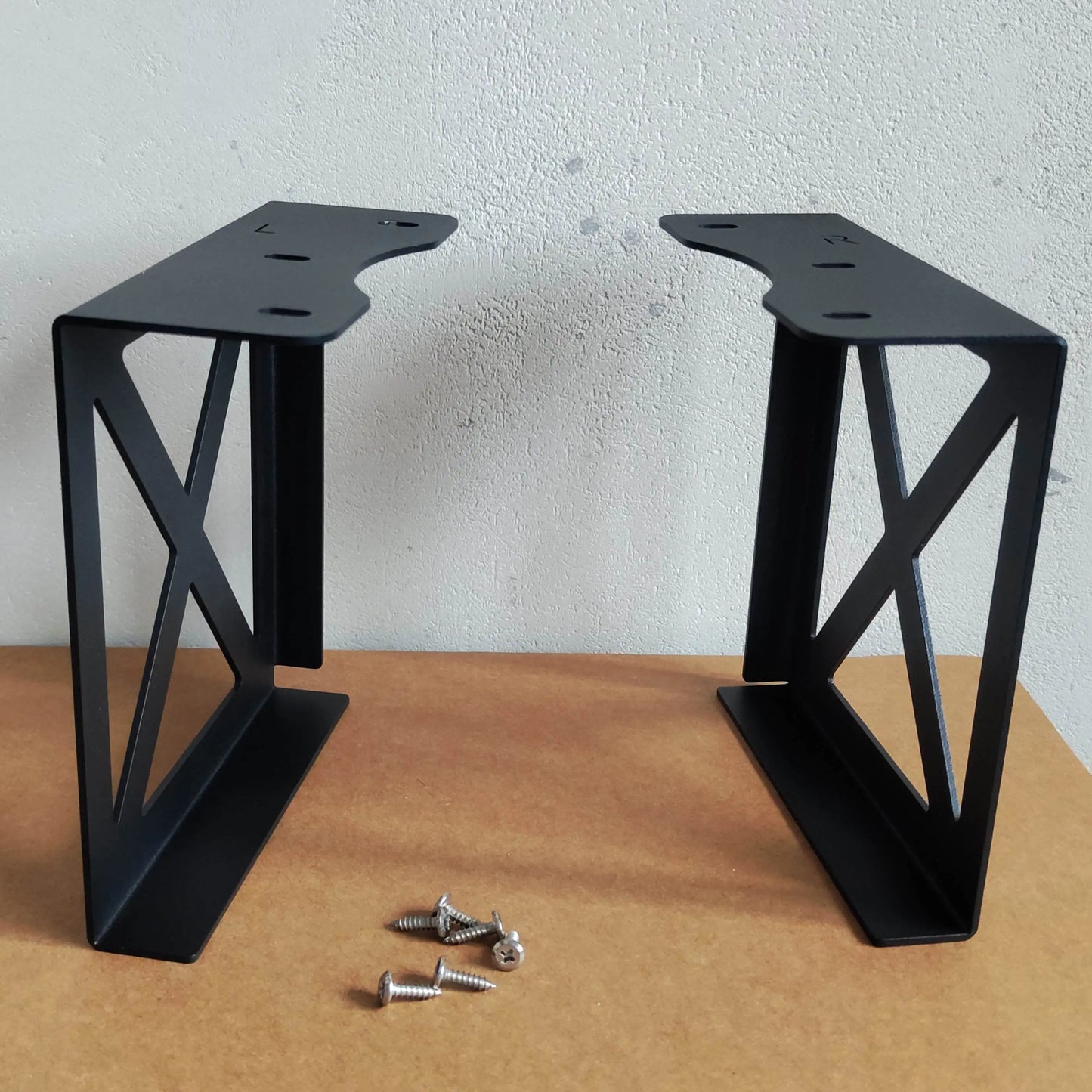 under desk bracket for xbox series x xbox series s with selfdrive screw Wall Bracket with expansion screw under plank